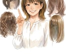 プロ直伝！自然に見えるウィックの付け方教えます 業界30年のプロがマンツーマンで優しく丁寧にお教えします イメージ1