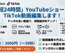 youtube向けのショート動画の編集を行います youtube、TikTokのショート動画作成承ります。 イメージ1