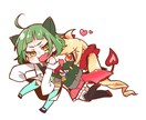 デフォルメイラスト描きます 人外、ケモ等もok！！お気軽にご相談ください イメージ1