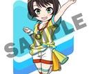 お好きなキャラクターをミニキャラにします オリジナルキャラでも版権キャラでもOKです イメージ5