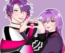 SNSで利用できるイラストお描きします あなたに合ったイメージを！~ポップからダークまで~ イメージ7