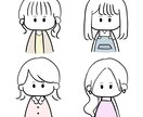 商用OK★ゆるふわ手書きアイコン描きます ビジネスにも！挿絵にも！アイコンにも！かわいい絵を◎ イメージ2