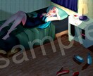 動画のサムネイルなど描きます お求めやすい価格帯でキラキラなイラスト イメージ2
