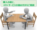 サービスの進め方のご相談から承ります サービスの前にまずは打合せや認識合わせをいたしましょう。 イメージ1