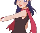 SNS用の目を引く！？カワイイアイコン描きます 特徴的な絵柄で目を引くイラストを提供します( ᜊ°-° )ᜊ イメージ3