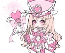 可愛い女の子のSDイラストを制作します ときめきを感じるような可愛さを大事にしています♡ イメージ9