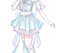 愛を込めて可愛い女の子のイラスト描きます 初出品記念！今だけ3名様限定で基本料金6000円➝4000円 イメージ5