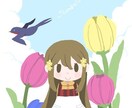 シンプルなイラスト描きます 可愛い物をぎゅぎゅっと詰め込みます イメージ3