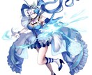 魅力的な立ち絵描きます YouTubeやSNSに。キャラクターデザインからも◎ イメージ2