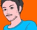 少しリアルで漫画タッチの似顔絵描きます SNSのアイコンやプロフィール画像等！ イメージ4