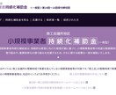 小規模事業者持続化補助金の申請サポートします 経営コンサル歴10年の当社が採択される事業計画書を作成します イメージ2