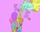 ポップなイラスト描きます SNSのアイコンやイベントなどの広告にどうぞ イメージ7