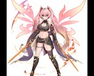 立ち絵イラスト描きます 動きのある立ち絵イラストを制作致します！ イメージ5