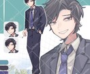 TRPGなどの立ち絵キャラクター制作します 可愛らしいキャラクターに仕上げます イメージ6