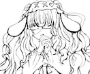 SNS用の可愛い女の子のアイコンお描きします 可愛い地雷・サブカル女子のSNSアイコン描きます！ イメージ2