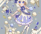可愛い魅力的な一枚絵イラスト描きます どんな場面でも使える可愛い一枚絵です イメージ6