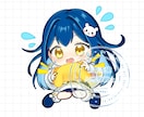 似顔絵可◎かわいく親しみやすいミニキャラを描きます キービジュアル・グッズ・アクキー・動画用・アイコンにおすすめ イメージ3