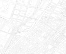 地域や街区まで精密で権利も安全な白地図つくります 都市計画業務のスキルを活かして、縮尺調整可能な地図つくります イメージ1