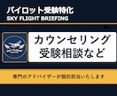 パイロット受験カウンセリング: 対策をご提案します 航空業界✕大手日系出身のプロがあなたの経験と資質をマッピング イメージ1