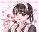 ガーリーキュートな女の子イラストお描きします かわいいアイコン・サムネ・立ち絵★ボーイッシュ女子や男性も◎ イメージ5