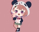 線画なしのかわいいミニキャラお描きします 線画なしのかわいいミニキャラです イメージ3