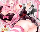 目を惹くイラスト制作します イラスト全般、幅広く制作致します！ イメージ4
