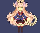 配信用やゲームに！可愛いドット絵・立ち絵描きます TRPG自作ゲームアイコンや配信スタンプに使える全身ドット絵 イメージ2