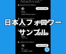 Xツイッター日本人フォロワーを100人〜増やします 【最安】X(旧ツイッター)の日本人100人増加ほぼ減少なし イメージ6