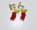 ビーズ手芸のアクセサリーを販売します ブローチ2つとイヤリング4つです。 イメージ7