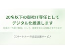 20名以下の御社IT専任としてデジタル化推進します ツール導入から運用まで。小さな会社のデジタル化をトータル支援 イメージ2