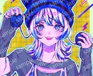ポップで華やかなSNSアイコンを制作致します 納期厳守で丁寧な対応を心がけております。 イメージ3