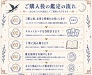 タロット3枚で今の迷いとこれからを読み解きます 3枚をつないで丁寧に読む、手書きメッセージ付き鑑定 イメージ3
