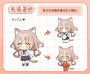 商用・個人OK〜「癒やしミニキャラ」作ります 初めてでも安心！完全オーダーメイドで制作 イメージ9