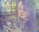 似顔絵、人物を透明水彩で美しく描きます アイコンや名刺、プレゼント用の美人画をお描きします イメージ2
