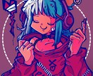 ポップなテイストでご希望のイラストをお描きします あなたのお好みに沿ったイラストをご提供！✨ イメージ1