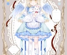 企業並透明感vtuberキャラ制作します 繊細なトラッキング、イラストとLive2d全工程、表情8つ イメージ9