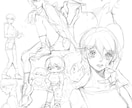 あなたのための1枚を描きます 動画用イラスト･Twitterアイコン制作 イメージ7