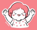 赤ちゃんの似顔絵を描きます あなたの赤ちゃんの似顔絵を描かせてください イメージ2
