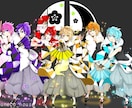 イラストや立ち絵を描きます 立ち絵が必要な方やキャラクターを描いて欲しい方向け イメージ5