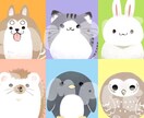 ゆるゆるデフォルメなアイコンイラスト描きます ブログやSNSのアイコンにおススメです！ イメージ3