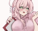 妖艶でSNS映えする女の子のイラスト描きます 可愛らしく少し色っぽい女の子が得意です イメージ1