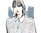 あなたらしさが伝わる、おしゃれなアイコン制作します 華やか＆美しい！上品なタッチで表情や雰囲気まで丁寧に描きます イメージ1
