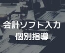 会計ソフト入力を、オンライン80分×2回で教えます オンライン&メッセージの徹底フォローで、会計入力をモノにする イメージ1