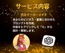 あなただけのプロンプトを作成します あなたの面倒をAIに任せる。完全オーダーメイドプロンプト イメージ2