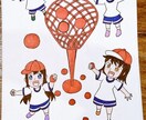 A4でアナログのオリジナルイラストを描きます アナログのオリジナルイラストなら線描く書房がオススメ イメージ9
