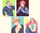 お手頃価格◆ポップで可愛いイラスト描きます SNSアイコン・ヘッダー・TRPG立ち絵・個人観賞用など イメージ3