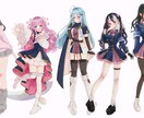 一枚絵制作します ぱっと目を引く、メリハリのあるイラストを制作します イメージ9