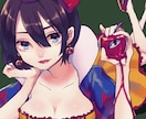 一枚絵描きます オリジナルキャラクターの立ち絵や歌ってみた動画のイラスト イメージ1