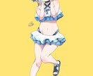 イラスト制作承ります 観賞用、Vtuber、立ち絵何でもござれ！可愛いの描きます！ イメージ6