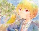 透明水彩でイラストを描きます 鮮やかな色彩で可愛いイラストをお届けします！ イメージ4